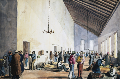 Scutari Hospital, Turkey, 1857 (w/c on paper)