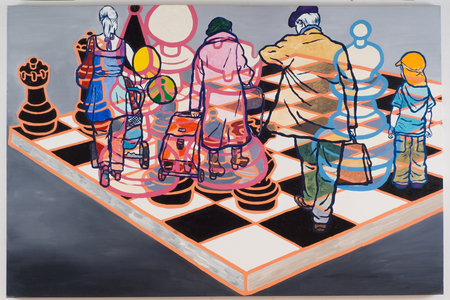 Fair Play IV, 2007 (oil on canvas)