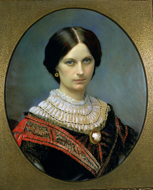 Portrait of Theodosia Ogilvie, 1859 (pastel)
