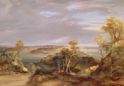 Sydney and Botany Bay from the North Shore, 1840