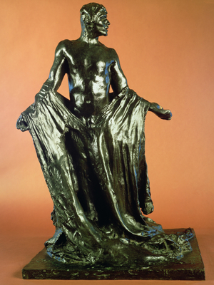 Study for Jean de Fiennes, from the Burghers of Calais, c.1905-10 (bronze)