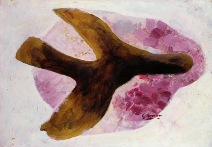 Bird, 1957-58 (oil on board)