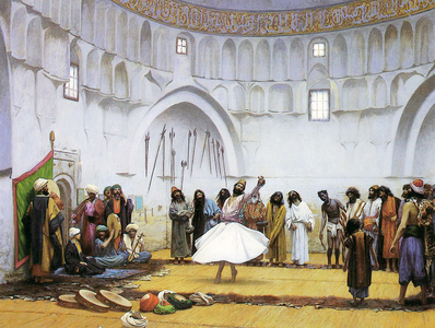 Whirling Dervishes, c.1895 (oil on canvas)