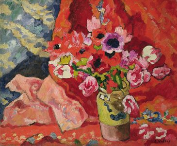 Vase of Flowers, 1935 (oil on canvas)