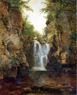 Bish Bash Falls, 1855-60 (oil on canvas)