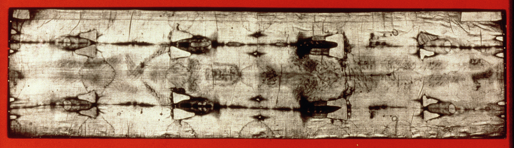 Photograph of the Turin Shroud, 1931