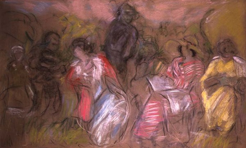 Clayes Park, c.1910 (pastel on paper)