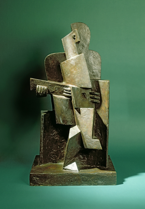 Guitarist I, c.1918 (bronze)