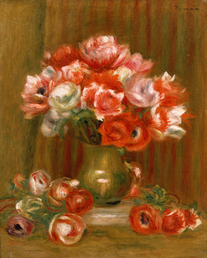 Anemones, 1909 (oil on canvas)