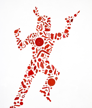 Red Indian, 1982 (plastic)