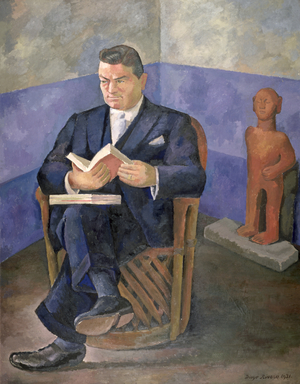 Portrait of John Dunbar, 1931 (oil on canvas)