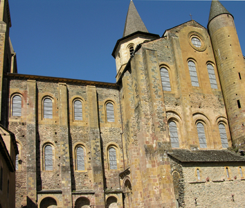 Church of St. Foy, begun c.1050 by Abbot Odolric (photo)
