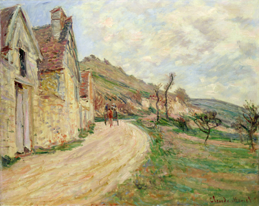 The Rocks at Falaise (oil on canvas)