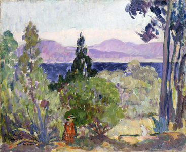 Landscape of the Midi (oil on canvas)