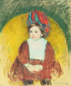 Margot, 19th century (pastel)