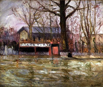 The Great Shooting Range (oil on canvas)