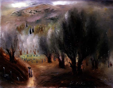 In Galilee, 1952 (oil on canvas)