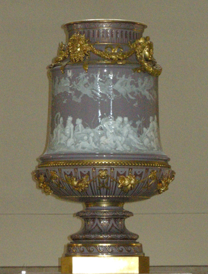 'The Elements', Sevres vase, 1883 (porcelain)