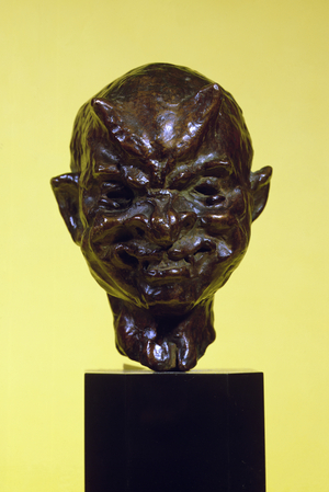Head of a Faun, 1907 (bronze)