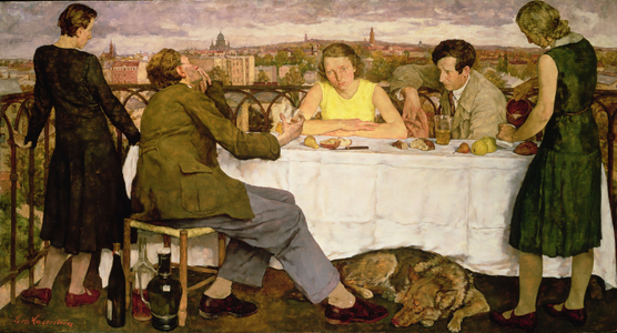 The Roof Terrace at Potsdam, 1928