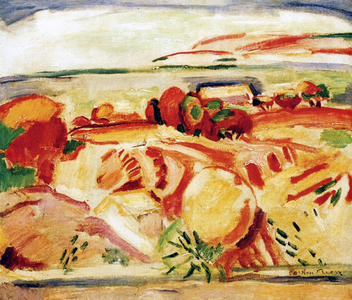 The Bay of Cassis, France, c.1906 (oil on canvas)