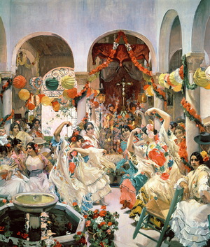 Seville (oil on canvas)