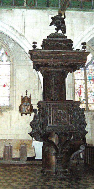 View of the pulpit (photo)