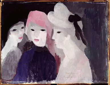 Three Women (oil on canvas)