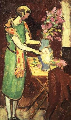Woman in an Interior, 1920