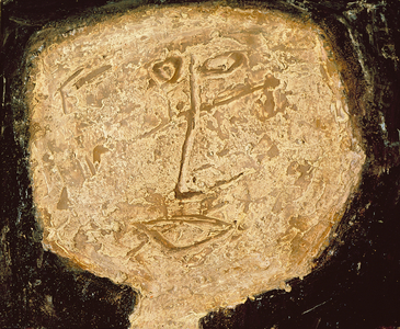 Grace and Thought, 1951 (oil on panel)