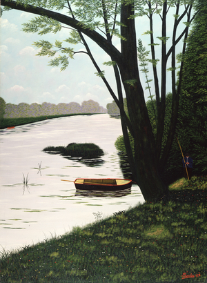 The River, c.1935 (oil on canvas)