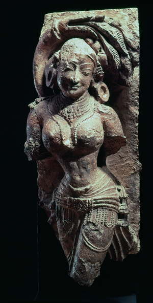 Dancer, from the Sun Temple of Kanara, Indian, 13th century (stone)