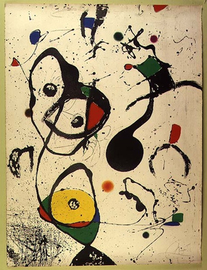 Queen of the May-fly, 1975 (aquatint engraving)