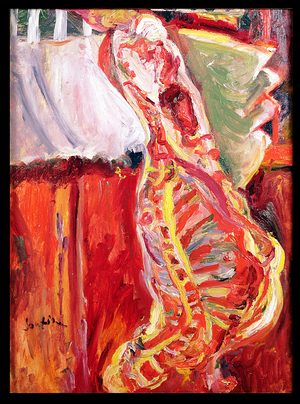 Side of Beef, c.1923 (oil on canvas)