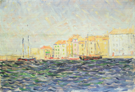 St. Tropez (oil on board)