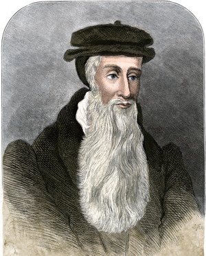 Portrait of John Knox (1514-1572), Scottish religious reformer.