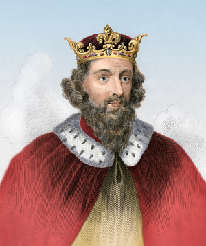 Alfred the Great (Alfred the Great, 849-899), King of Wessex, 800s A.D.