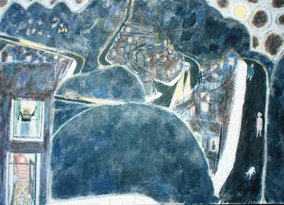 Landscape Painting, 1981 (oil on canvas)
