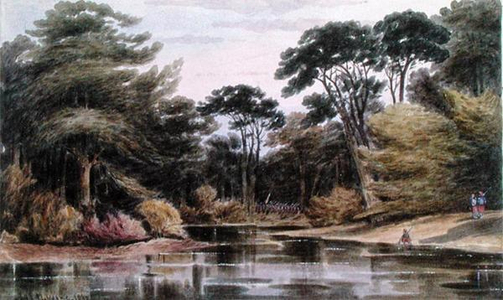 In Virginia, 1862 (w/c & gouache on paper)