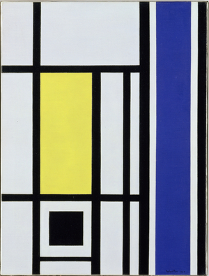 Composition, 1954 (oil on canvas)