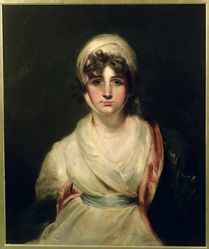 Portrait of Sarah Siddons (1755-1831) (oil on canvas)