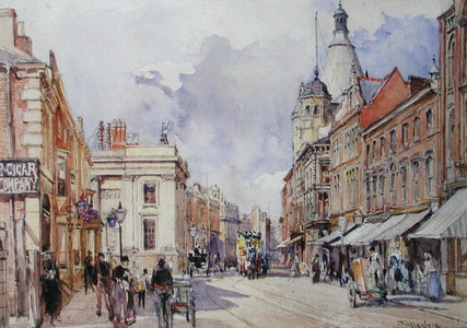Street Scene (w/c on paper)