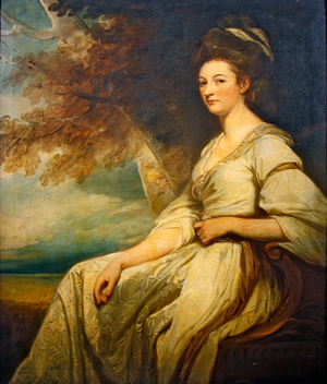 Portrait of Mrs. Beal Bonnell, c.1779-80 (oil on canvas)