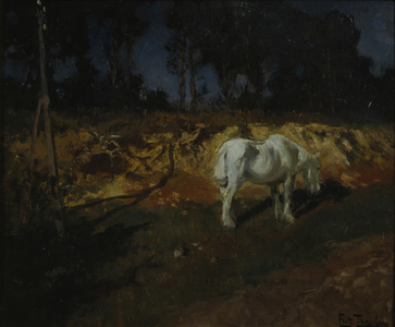 The Doctor's Horse (oil on canvas)