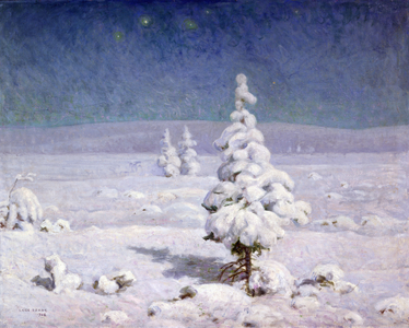 Moonlight by Nordseter, 1903 (oil on canvas)