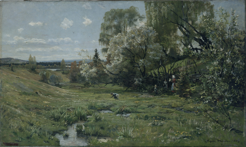 Spring, 1885 (oil on canvas)