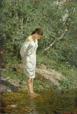 Anna by the Water, 1878 (oil on canvas)
