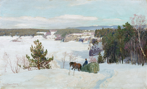 Winter Landscape, 1903 (oil on canvas)