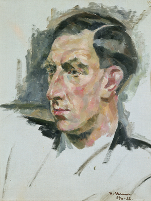 Erling Merton, 1932 (oil on canvas)