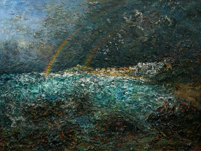 Storm, St Ives, c.1993-97 (oil on canvas)